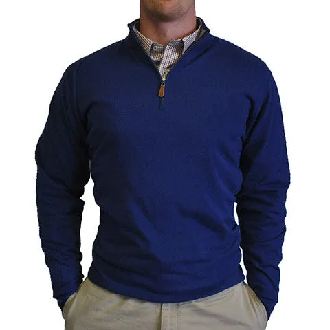 Alabama Auburn 1/4-Zip Pullover Royal