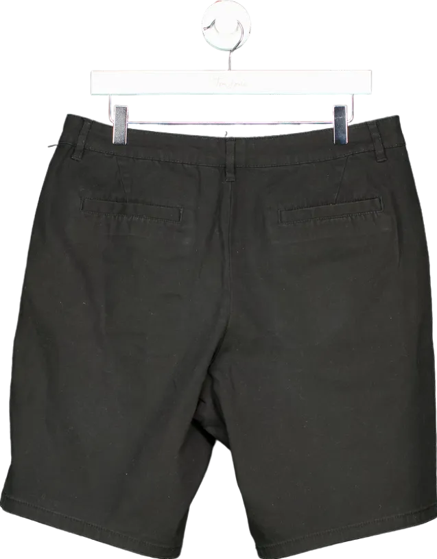 ASOS Black Design Chino Shorts UK 34W