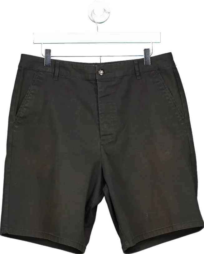 ASOS Black Design Chino Shorts UK 34W