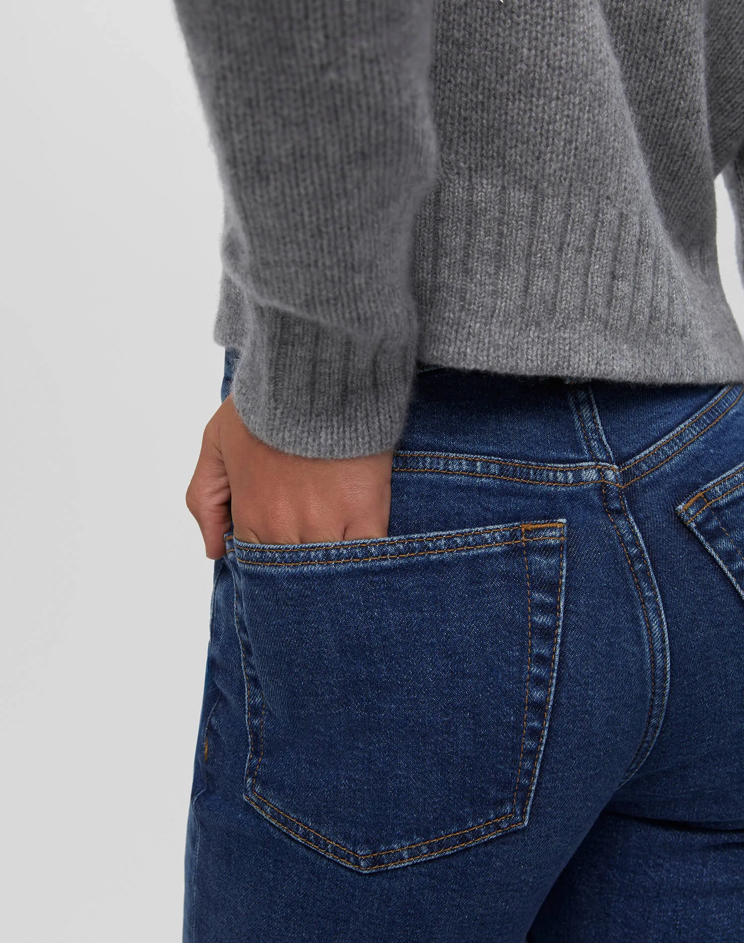 Baby Crew Pullover - Grey Heather