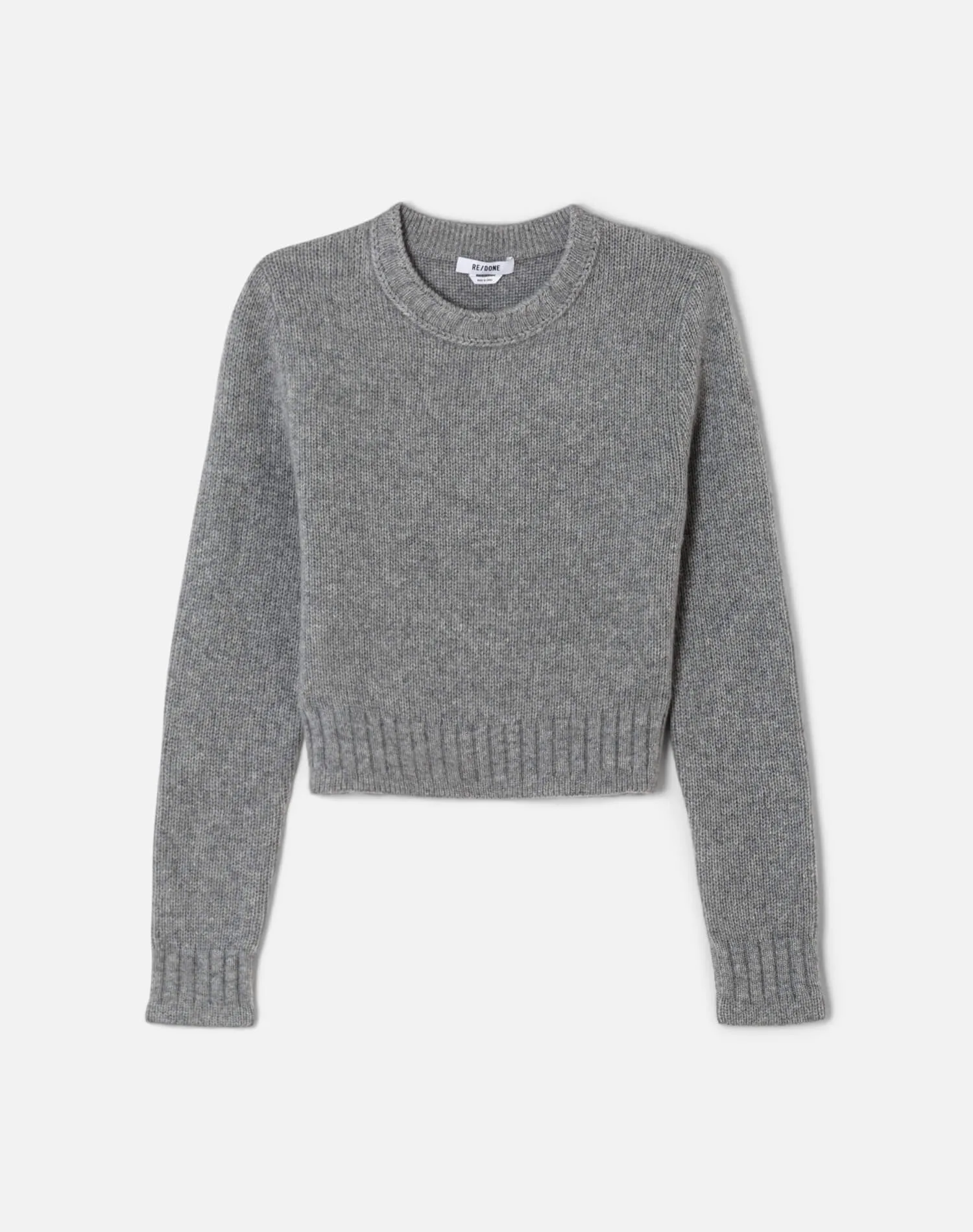 Baby Crew Pullover - Grey Heather