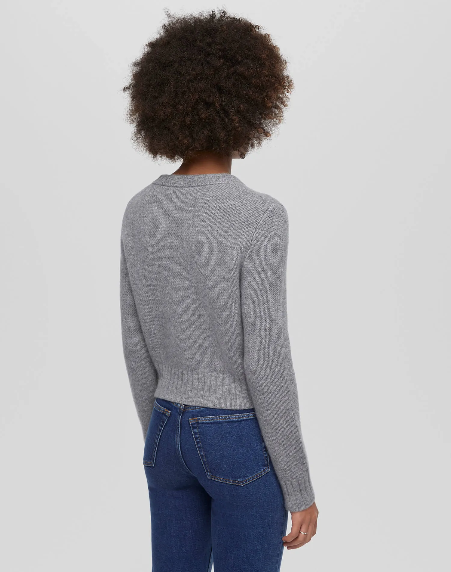 Baby Crew Pullover - Grey Heather