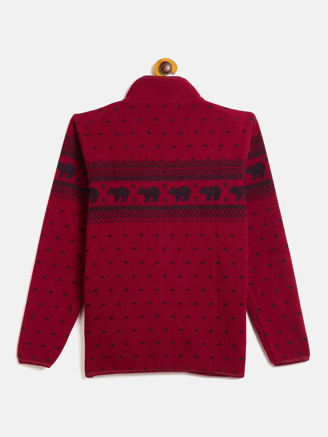 Boys Maroon Sweatshirt