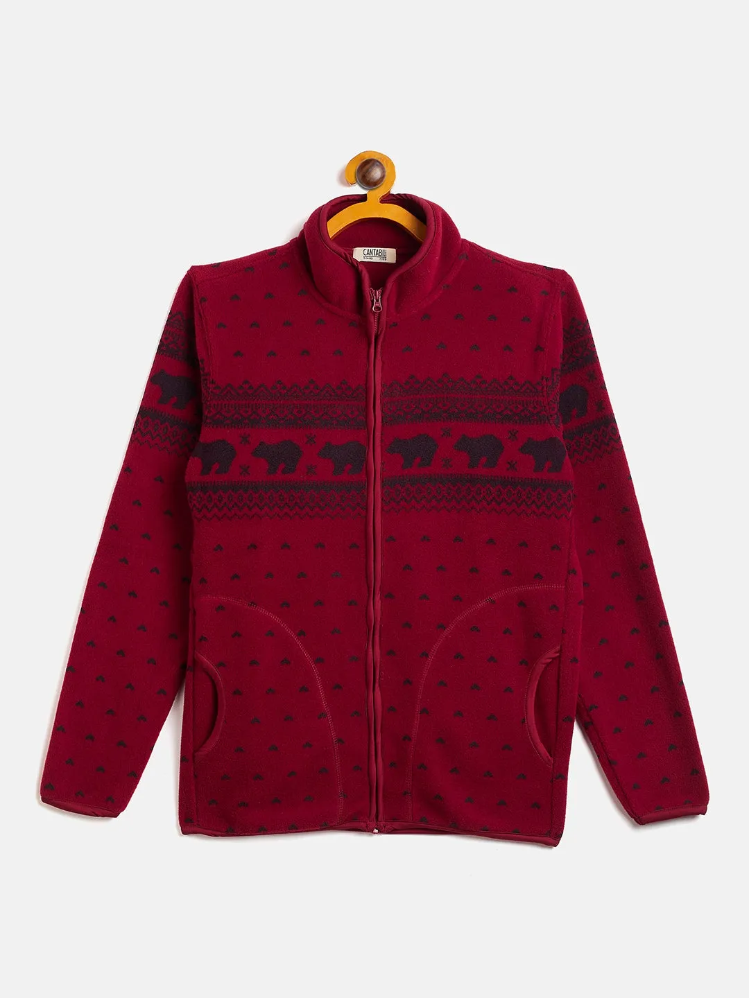 Boys Maroon Sweatshirt