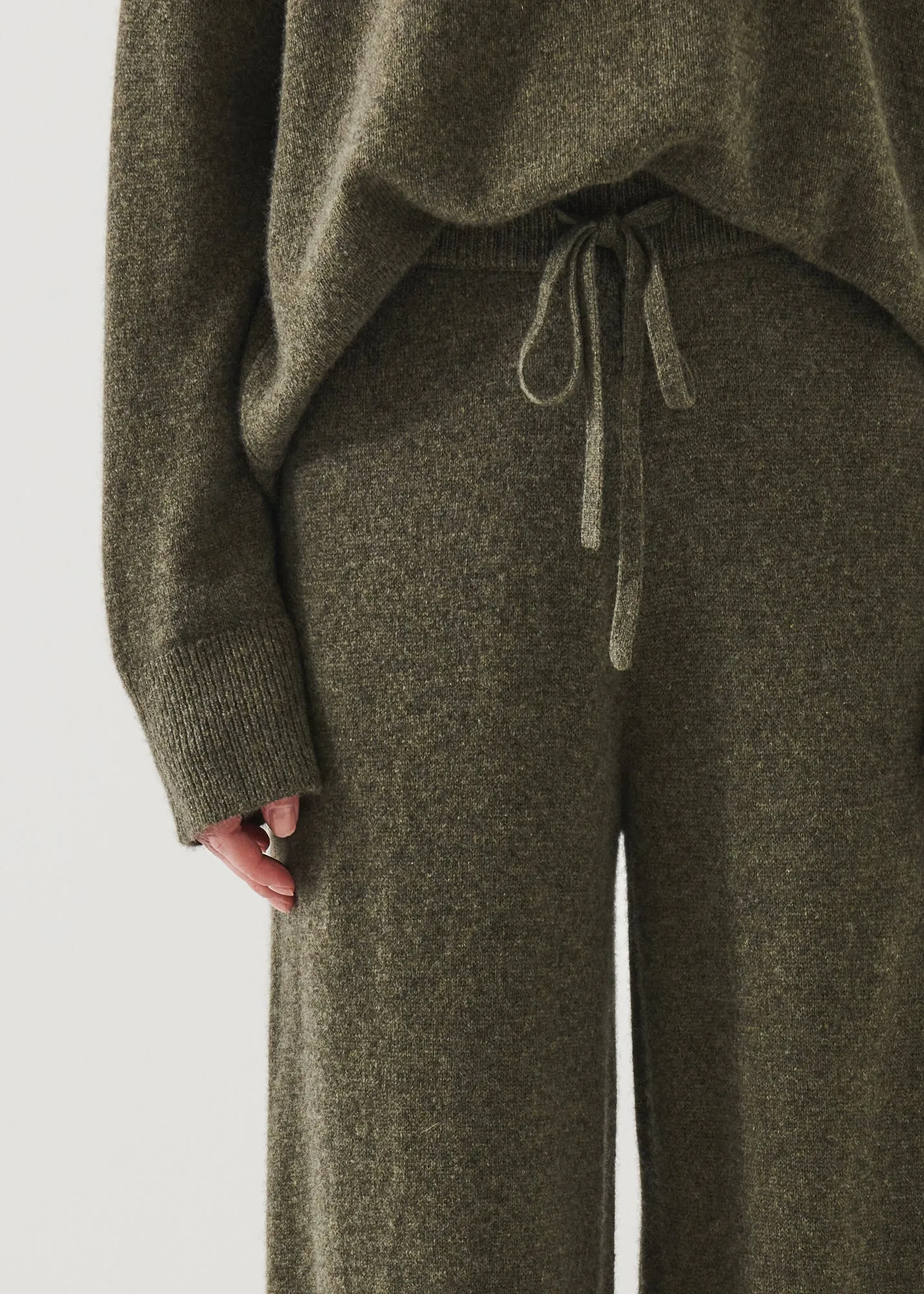 Cashmere Drawstring Pant
