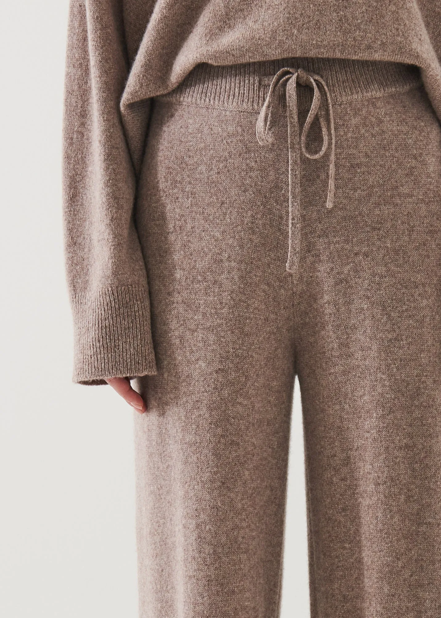 Cashmere Drawstring Pant
