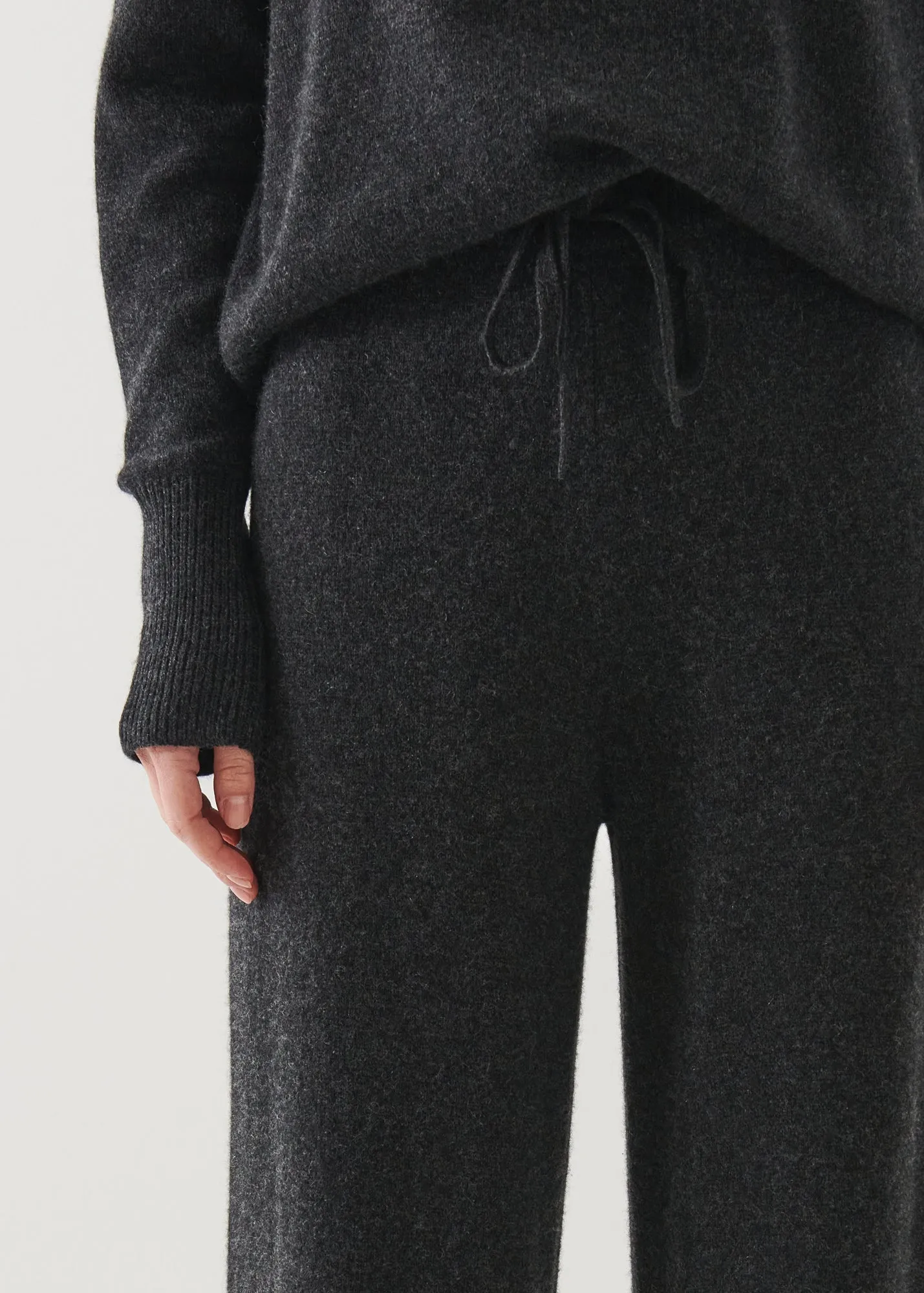 Cashmere Drawstring Pant