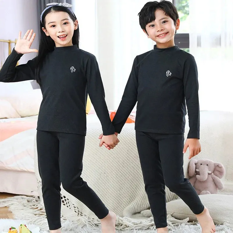 CHCDMP Kids Cotton Thermal Underwear Set