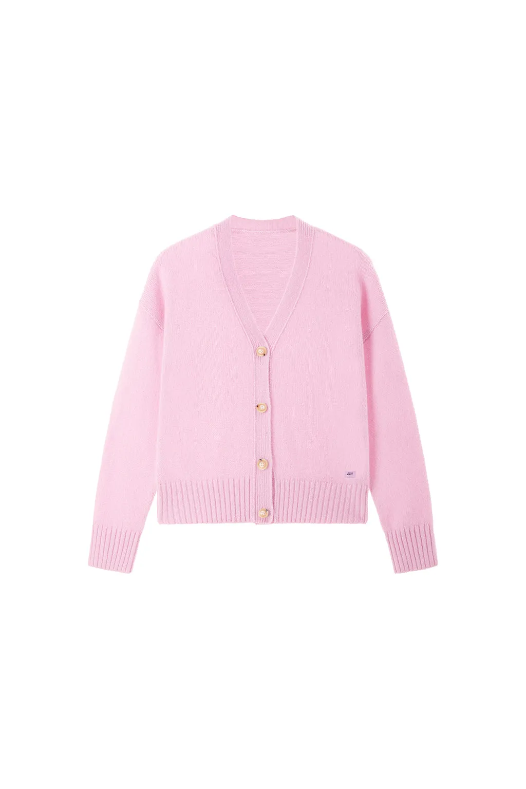 Elegant V-Neck Cashmere Cardigan