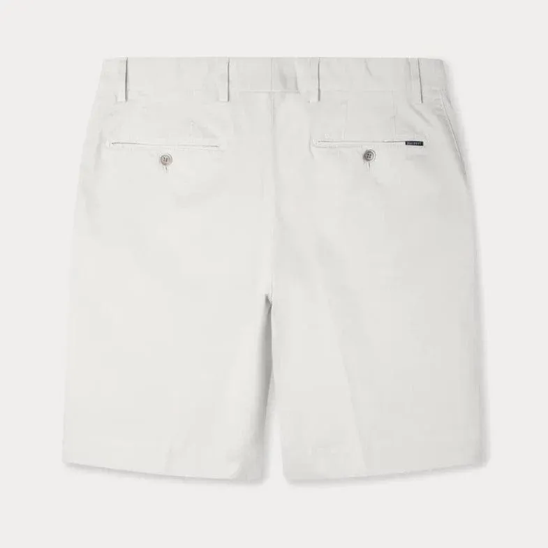 Hackett Cotton Twill Chino Shorts Light Grey
