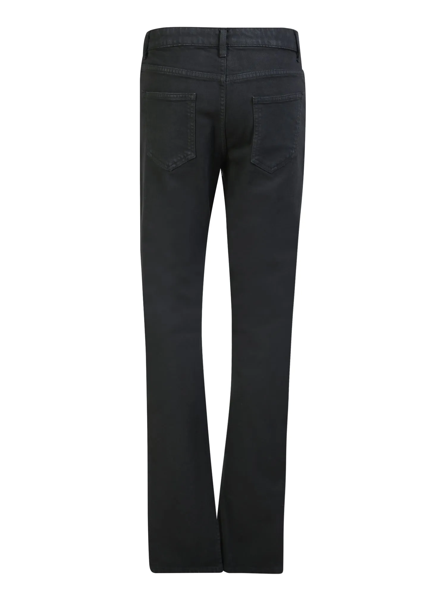 high-waisted skinny jeans black