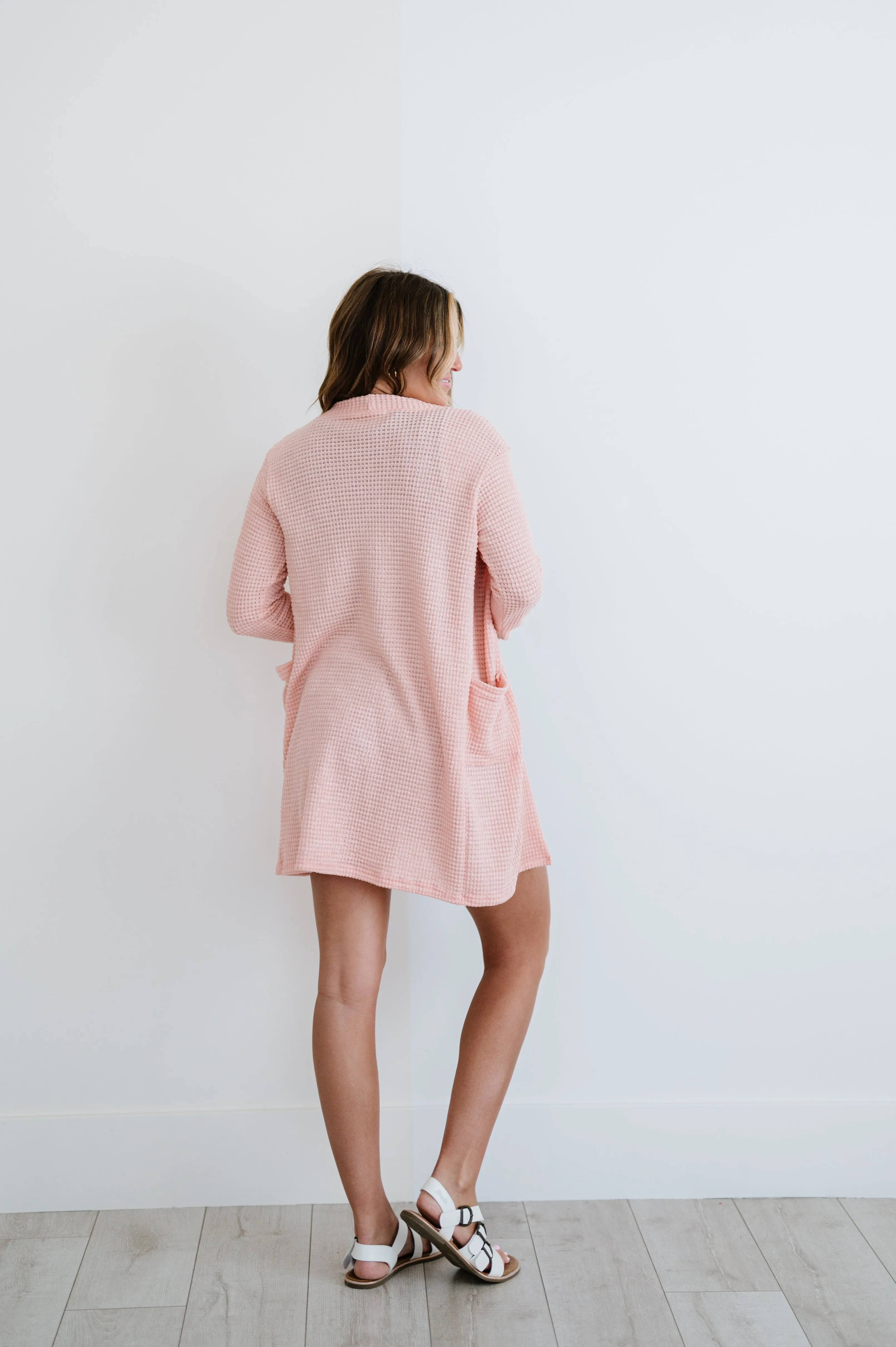 Lola Cardigan- Peach