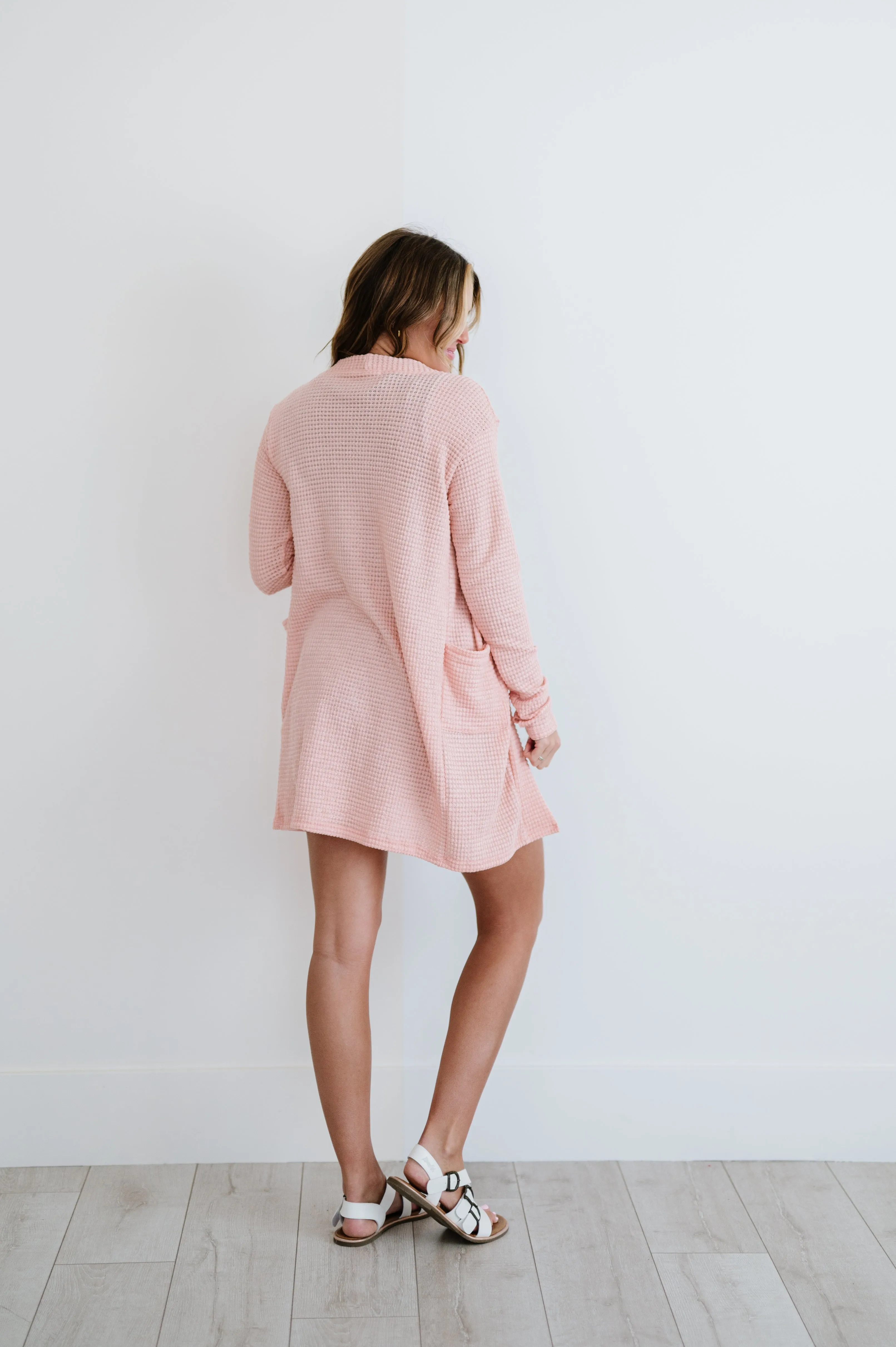 Lola Cardigan- Peach