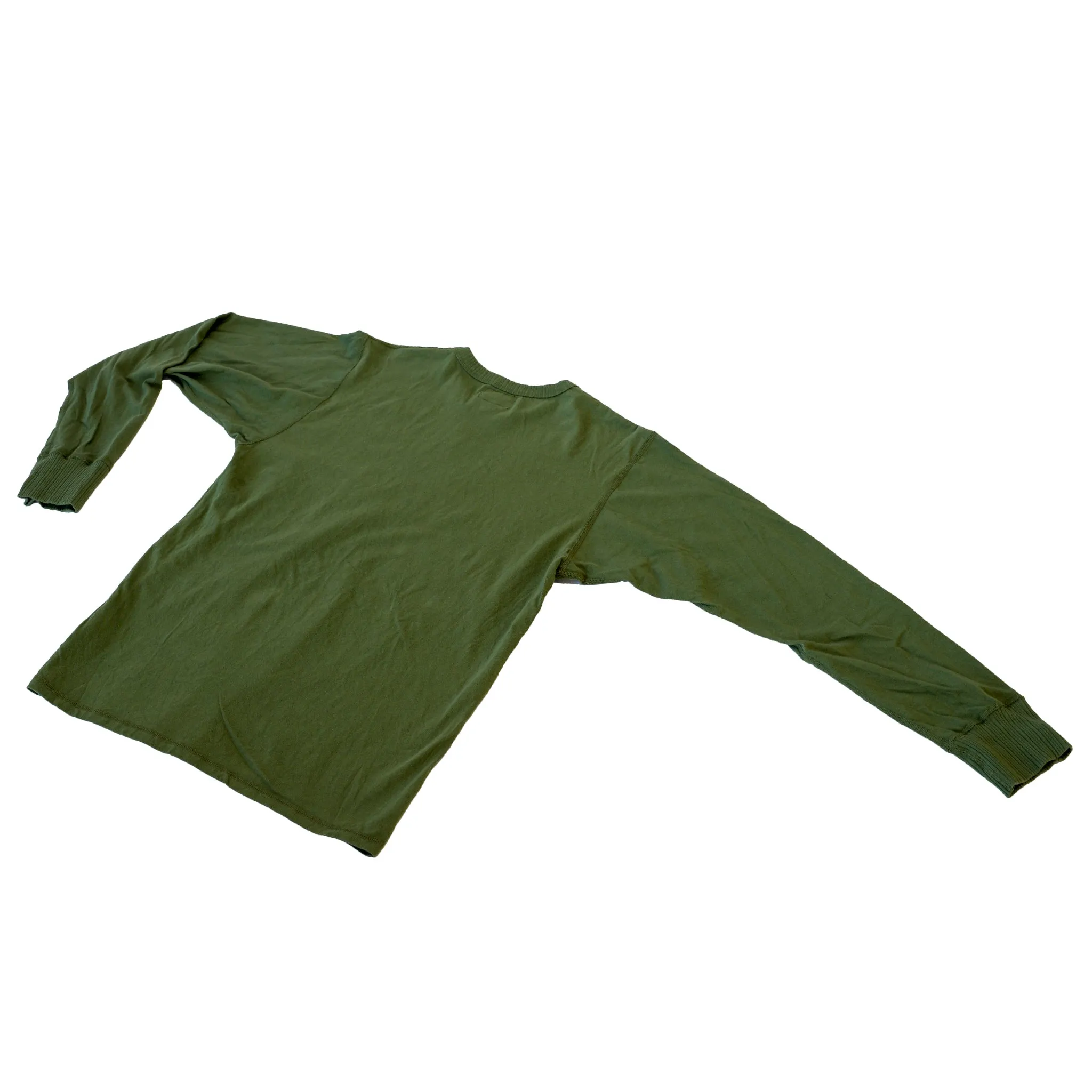 National Athletic Goods Gym Tee Combed Cotton Jersey Army