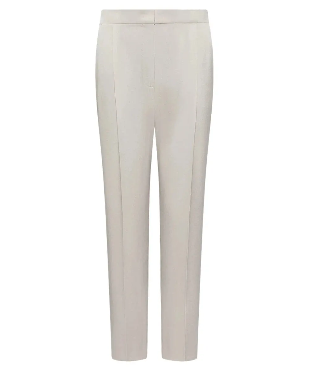 Pantaloni Chino in Satin Abetaia