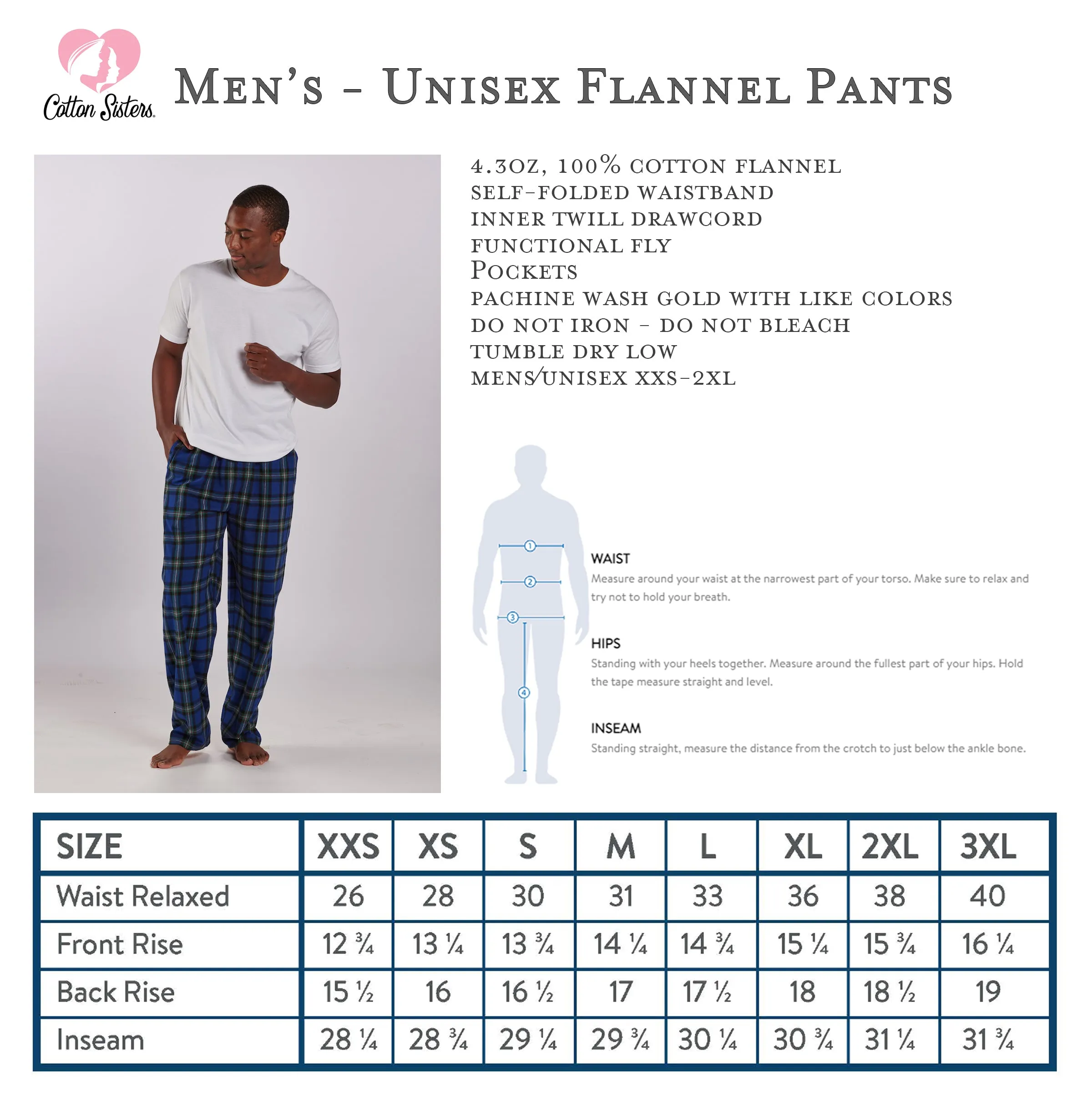 Personalized Flannel Pants