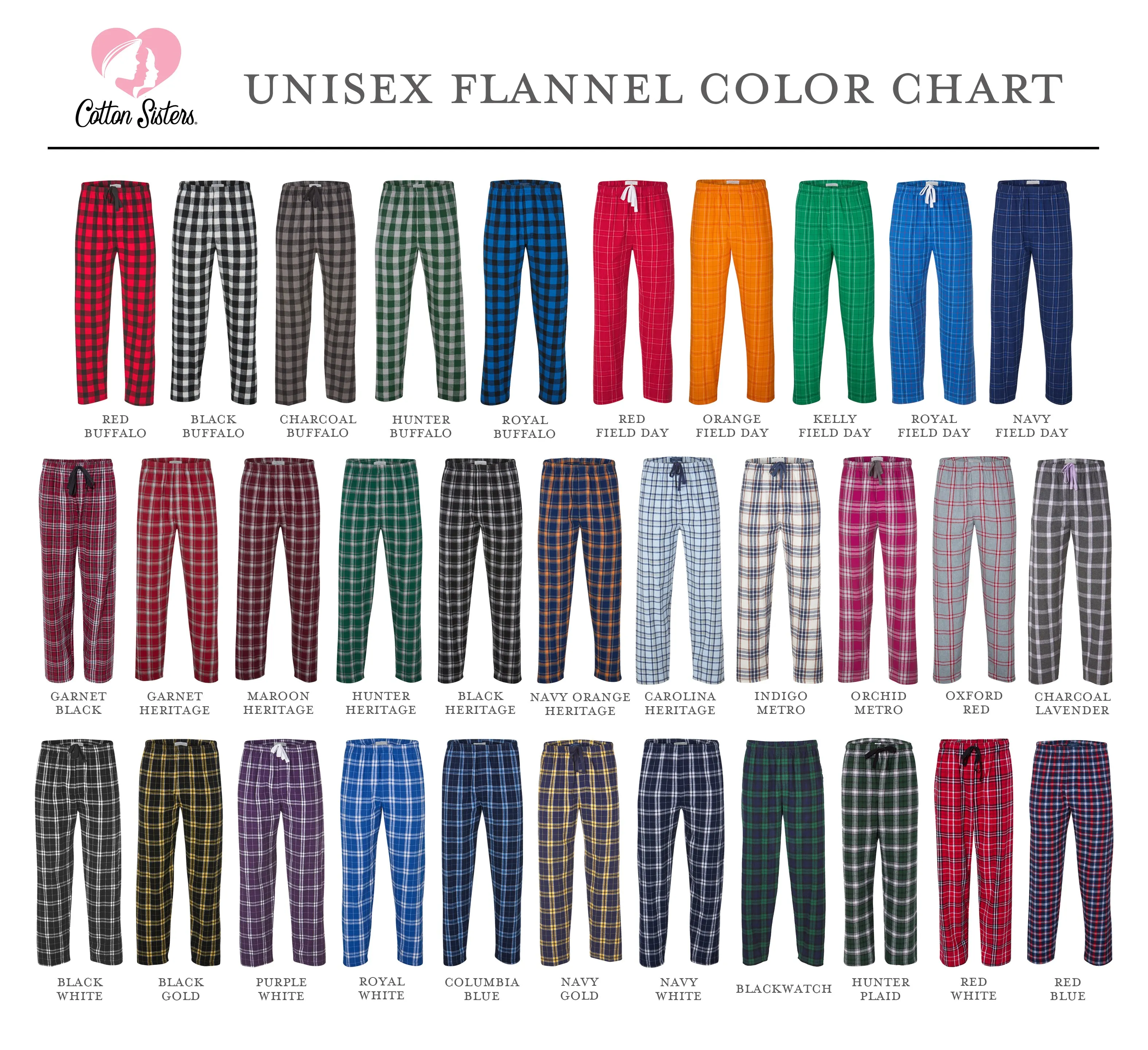 Personalized Flannel Pants