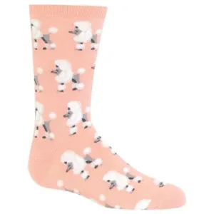 Poodles Kid's Crew Socks