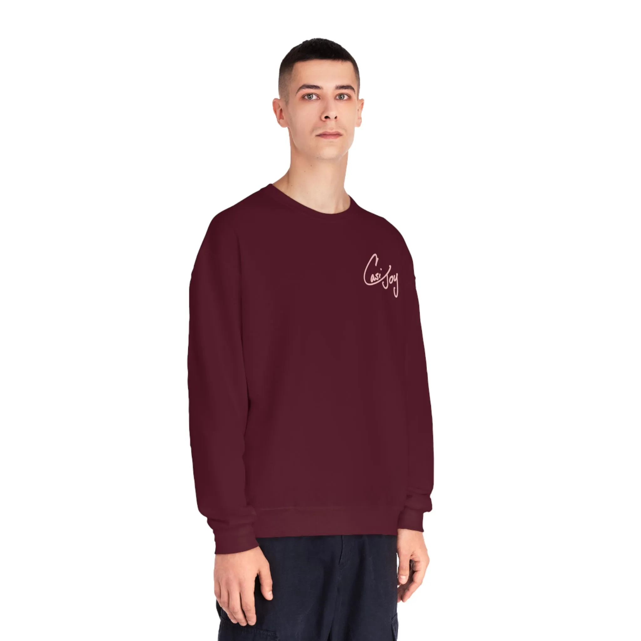 "We Run on Fumes & Hope" (Two Sided) Unisex NuBlend® Crewneck Sweatshirt