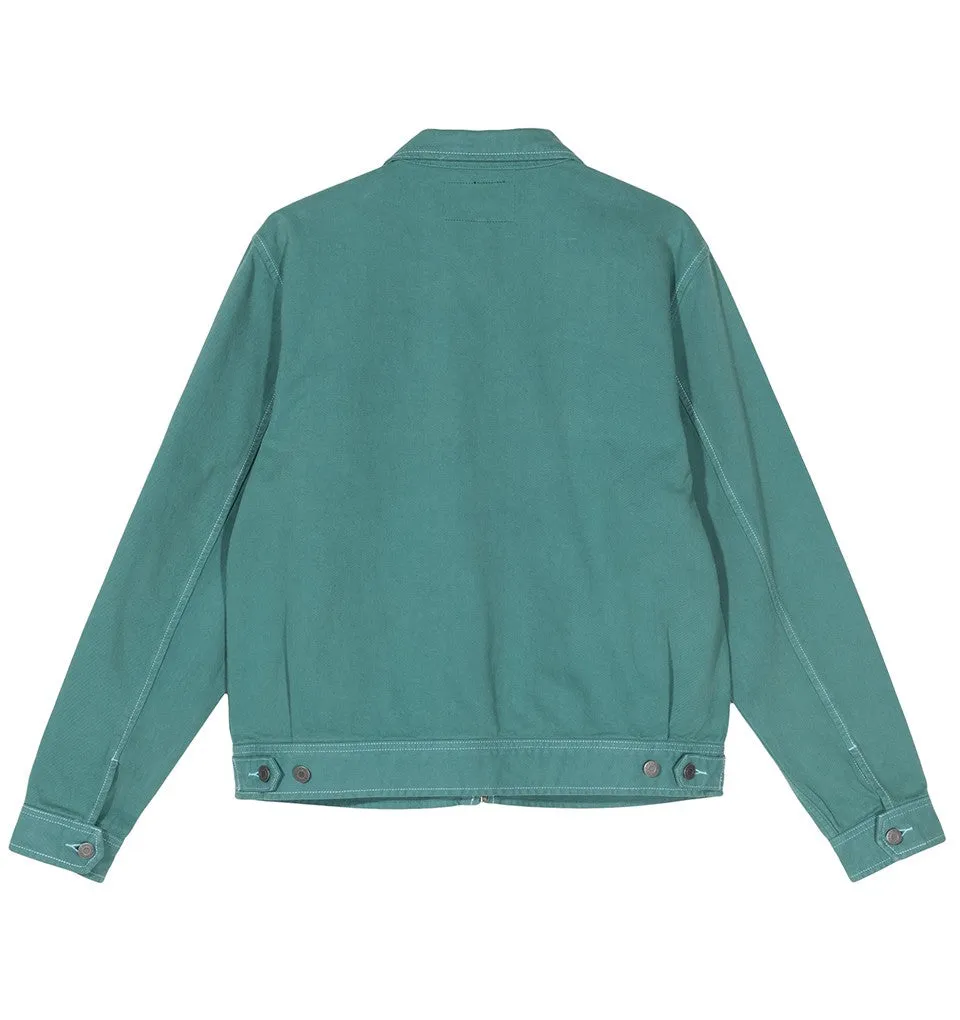 STÜSSY OVERDYED GARAGE JACKET // MINT