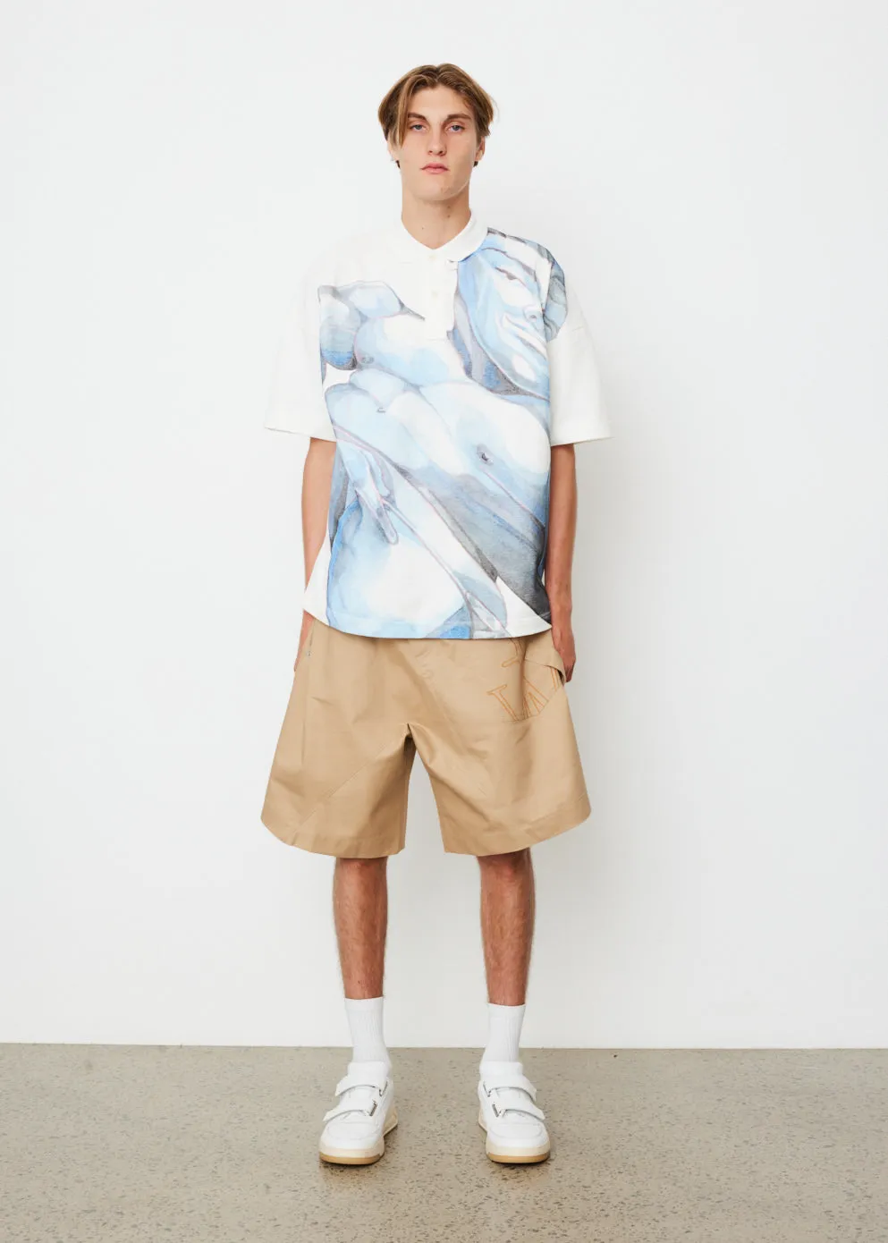 Twisted Chino Shorts