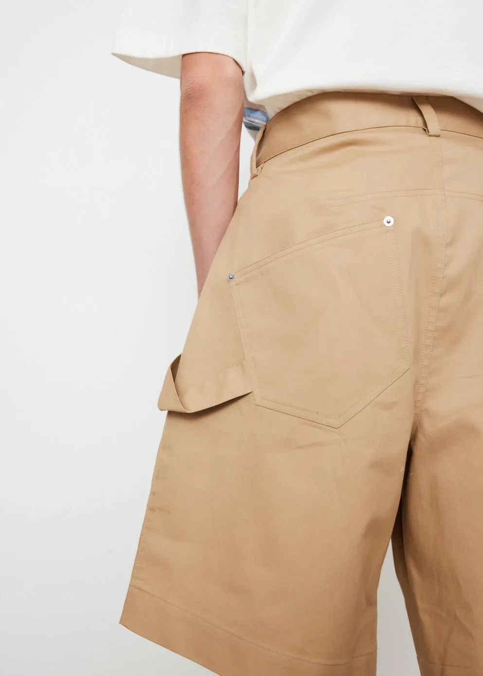 Twisted Chino Shorts