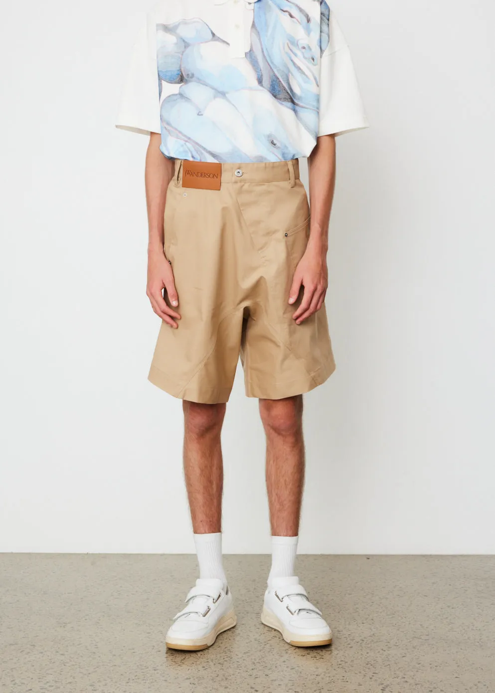Twisted Chino Shorts