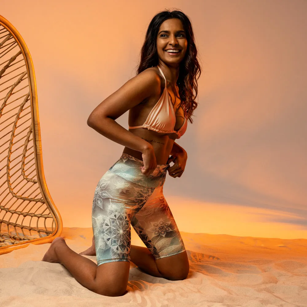 Whimsical Winter Wear Biker Shorts