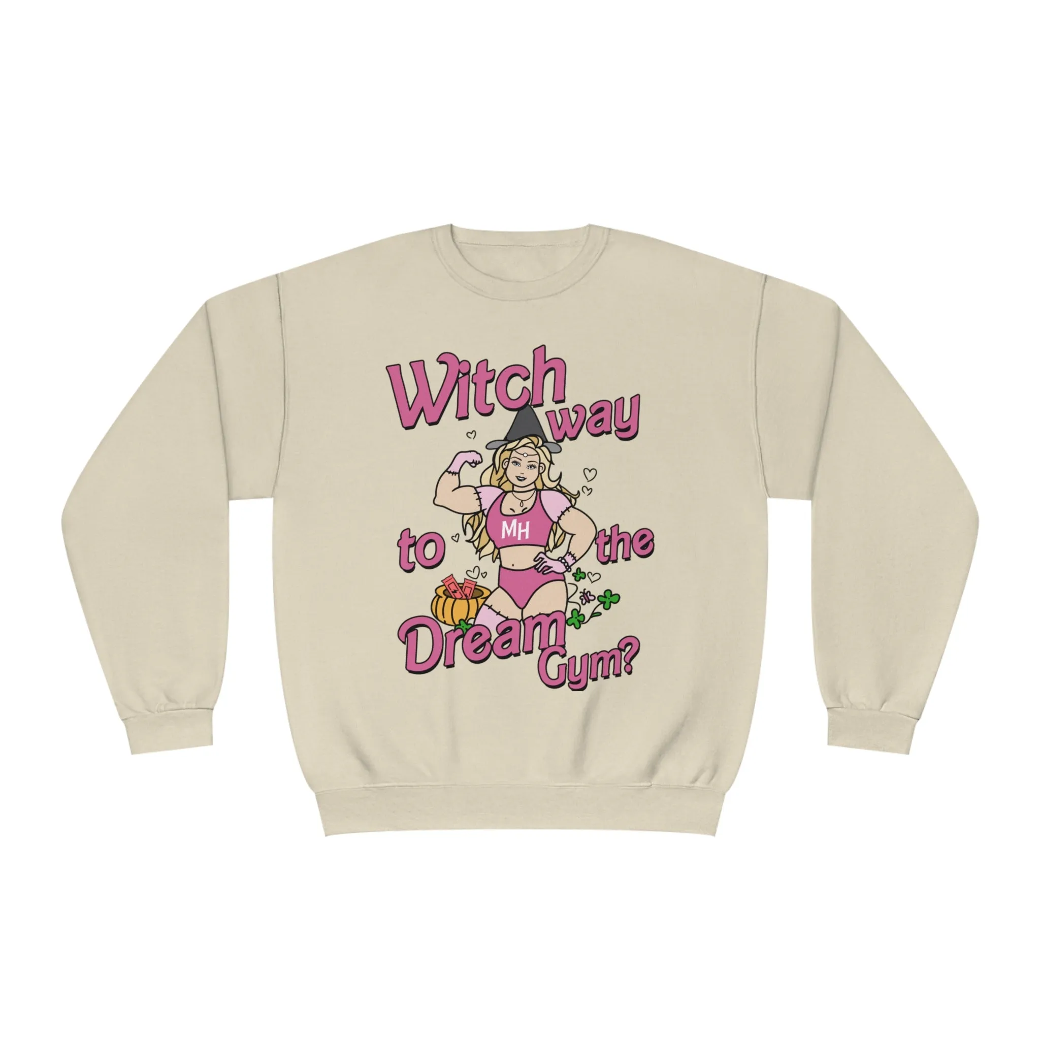 WITCH WAY TO THE DREAM GYM - CREWNECK