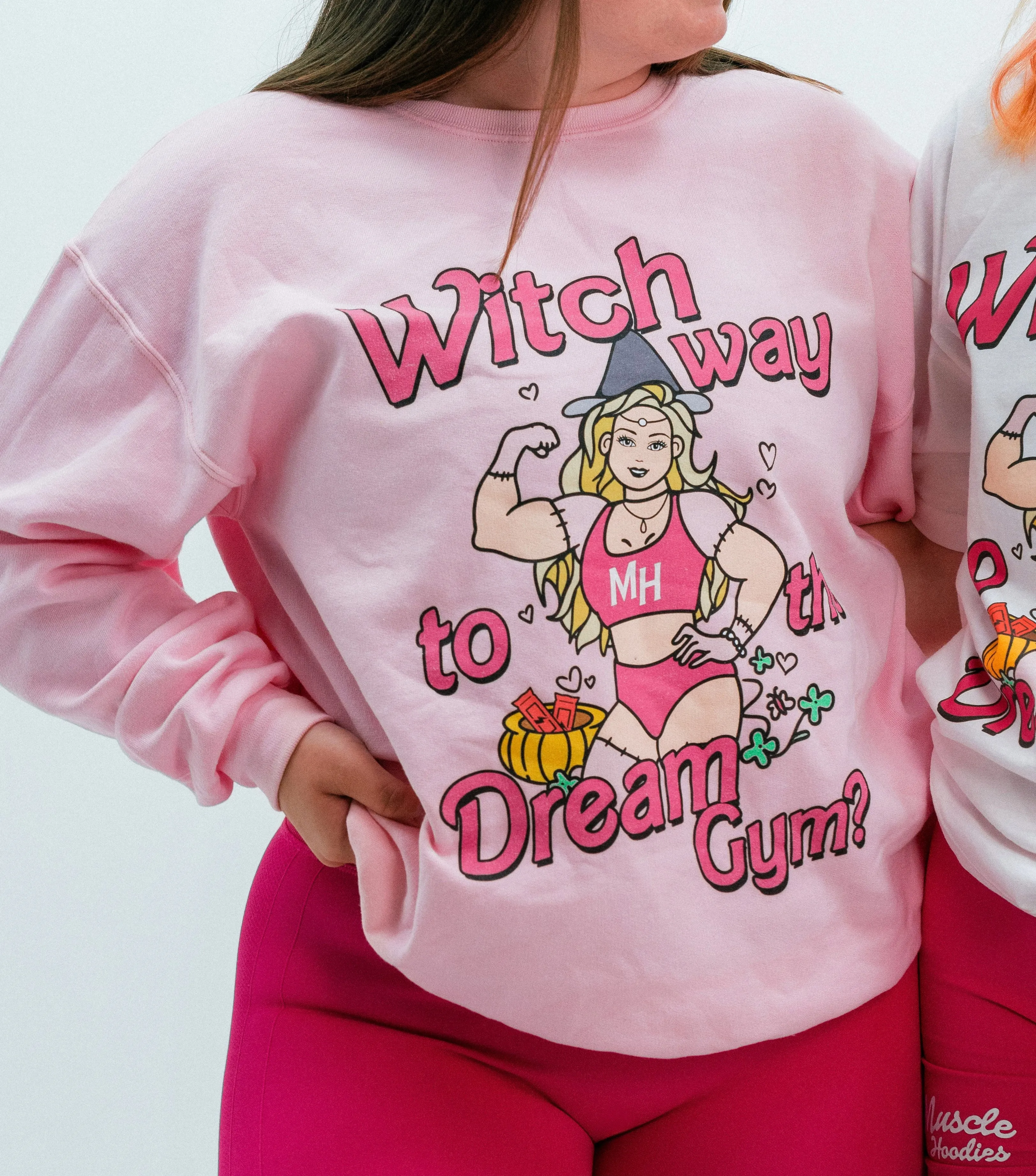 WITCH WAY TO THE DREAM GYM - CREWNECK