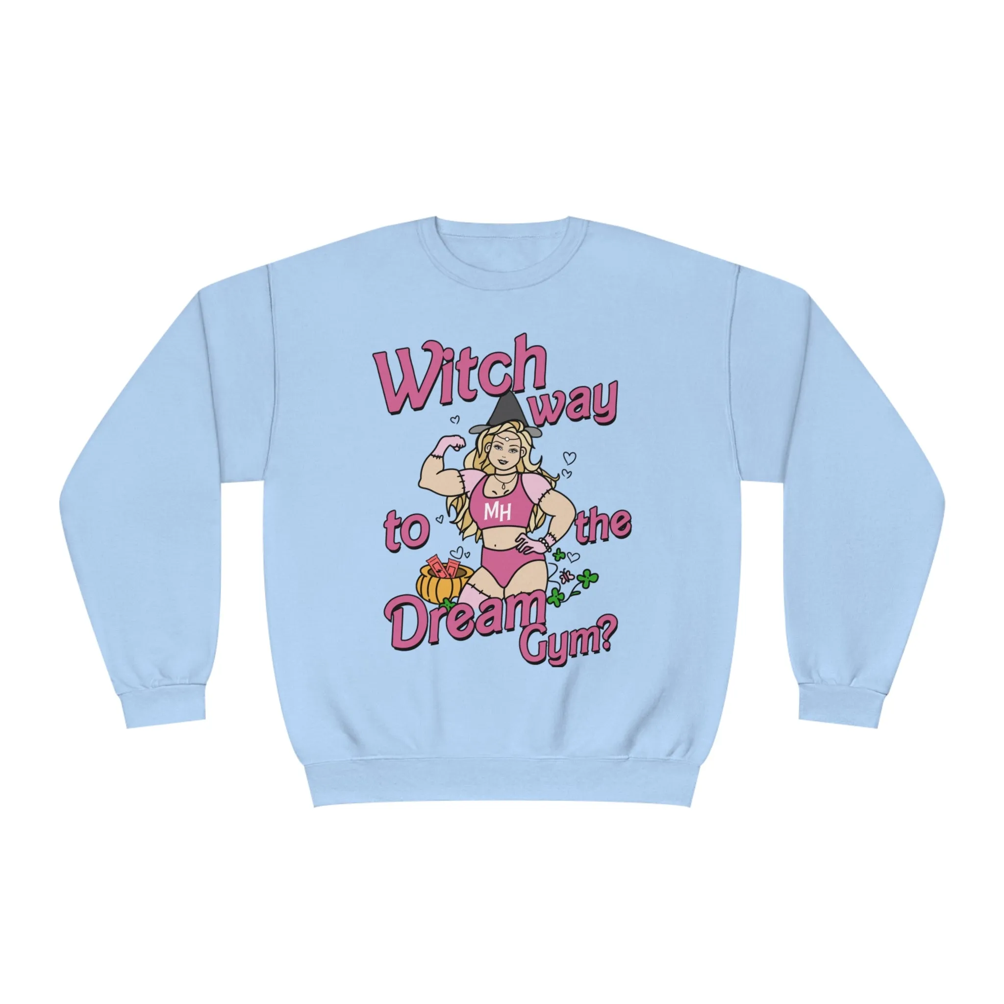 WITCH WAY TO THE DREAM GYM - CREWNECK